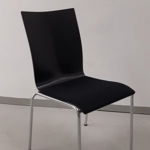Engelbrechts Chairik 104 -tuoli, musta, verhoiltu