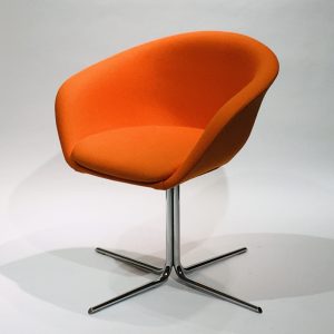 Arper Duna -tuoli, oranssi